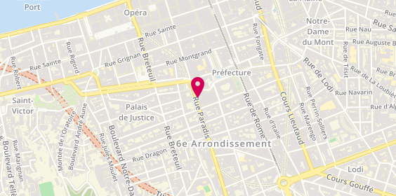 Plan de Nicolas Djolakian et Xavier Russo et Aurelie Cal, 93 Rue Paradis, 13006 Marseille