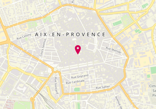 Plan de Grand-Dufay Olivier, 15 Place Albertas, 13100 Aix-en-Provence