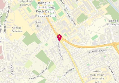 Plan de Can Notaires - Auge, 247 Route de Narbonne, 31400 Toulouse