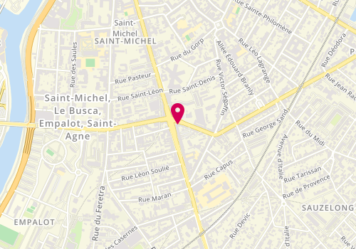 Plan de BRUSTIER Laurent, 2 Bis Boulevard Delacourtie, 31400 Toulouse