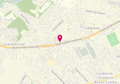 Plan de Edouard PAPAZIAN - Notaire, 258 avenue de Lardenne, 31100 Toulouse