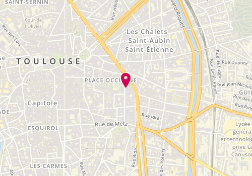 Plan de CHESNELONG-RIVIERE- DORMIN-SOULEILLAN, Notaires, 40 Rue du Rem Saint-Etienne, 31000 Toulouse