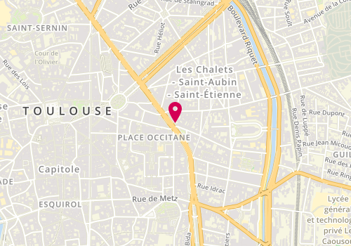 Plan de F&B Notaires Associes, 34 Boulevard Lazare Carnot, 31000 Toulouse