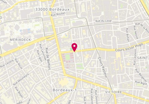 Plan de Adl Notaire, 2 Rue Jean Burguet, 33000 Bordeaux