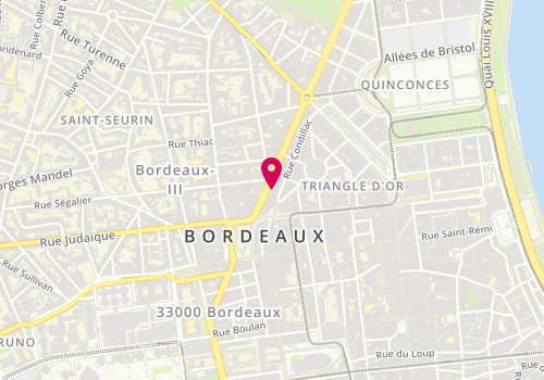 Plan de BRISSON & Associés, Office Notarial à Bordeaux, 20 Cr Georges Clemenceau, 33000 Bordeaux