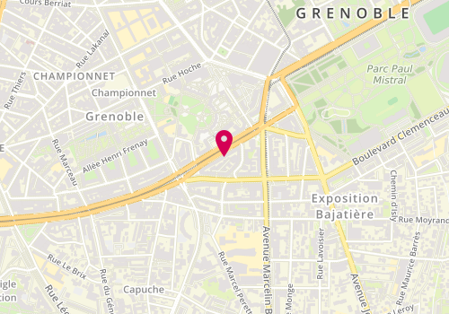 Plan de Étude Ariane - Notaires, 13 Boulevard Maréchal Joffre, 38000 Grenoble
