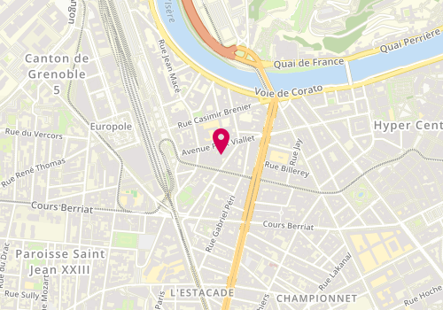Plan de Notaires de la coupole, 6 Rue Colonel Denfert Rochereau, 38000 Grenoble