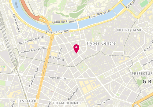 Plan de Maître Marce Olivier, 22 Boulevard Edouard Rey, 38000 Grenoble