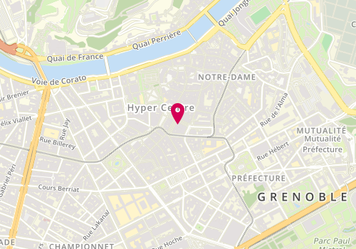 Plan de Roche - Castets - Benhamou Notaires associés, 1 Rue Philis de la Charce, 38000 Grenoble