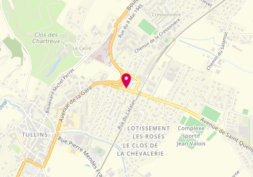 Plan de Actes et Conseils Juridiques, Notaires Associes, 5 Avenue de Saint Quentin, 38210 Tullins