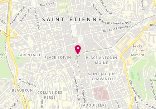 Plan de Cabinet Denieuil, 3 Place Peuple, 42000 Saint-Étienne