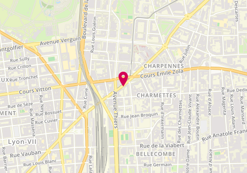 Plan de Homnia Notaires Partenaires, 1 Place Charles Hernu
10 Rue des Émeraudes, 69100 Lyon