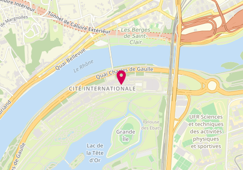 Plan de Bremens Notaires, 45 Quai Charles de Gaulle, 69006 Lyon