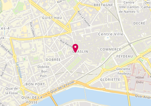 Plan de Bertrand BODIN & Luc FAIDHERBE, 2 Rue Voltaire, 44000 Nantes
