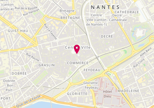 Plan de Bruno Colcombet Notaire Associé, 11 Place Royale, 44000 Nantes