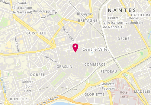 Plan de Althémis Nantes, 5 Rue Boileau, 44000 Nantes