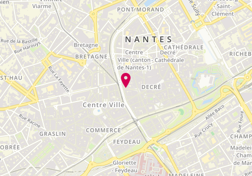 Plan de GAUTIER Philippe, 22 Rue Halles, 44000 Nantes