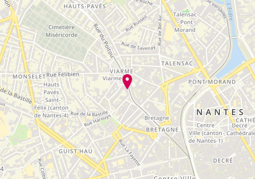 Plan de Loic Dein, 3 Rue Prte Neuve, 44000 Nantes
