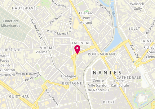 Plan de GMV Notaires, 41 Rue Jeanne d'Arc, 44000 Nantes