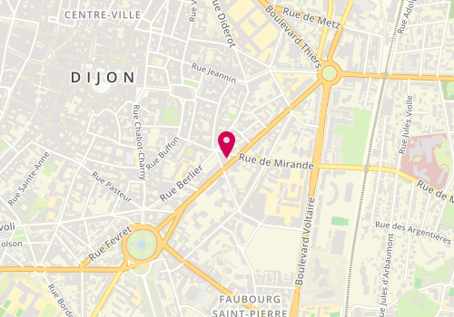 Plan de NADIN Claude, 21 Boulevard Carnot, 21000 Dijon