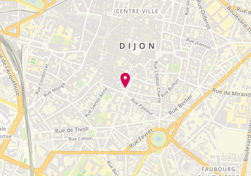 Plan de Office Notarial Dijon Cordeliers, 4 place des Cordeliers, 21000 Dijon