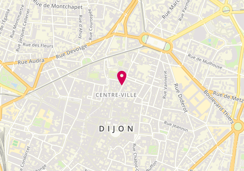 Plan de BESSON Antoine, 43 Rue Préfecture, 21000 Dijon