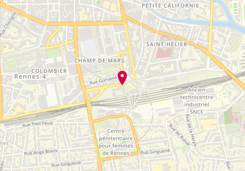 Plan de Cheuvreux Rennes, 24 Boulevard de Beaumont, 35000 Rennes