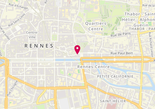 Plan de Paul Scouarnec Emmanuel GOURS, 12 Rue des Francs Bourgeois, 35000 Rennes
