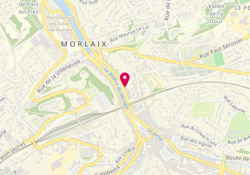 Plan de A.godec-Le Port Notaire, 21-23 place Cornic, 29600 Morlaix