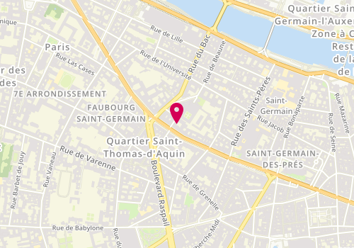 Plan de ADER Jérôme, 226 Boulevard Saint-Germain, 75007 Paris