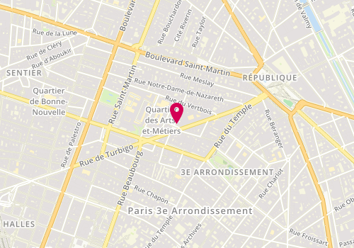 Plan de Clermont Olivier, 65 Rue Turbigo, 75003 Paris