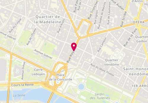 Plan de Abitbol et le Gall-Abramczyk, 10 Rue Royale, 75008 Paris