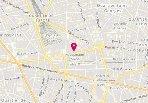 Plan de ALTMANN Félix, 94 Rue Saint-Lazare, 75009 Paris