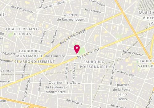 Plan de NARDIN Charlotte, 26 rue de Montholon, 75009 PARIS