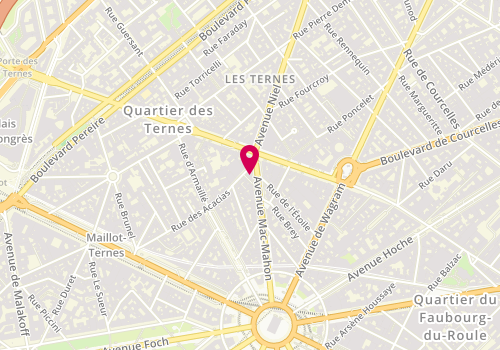 Plan de Abdou Pene, 35 avenue Mac-Mahon, 75017 Paris