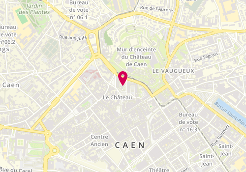 Plan de BARRE Xavier, 12 Rue du Tour de Terre, 14000 Caen