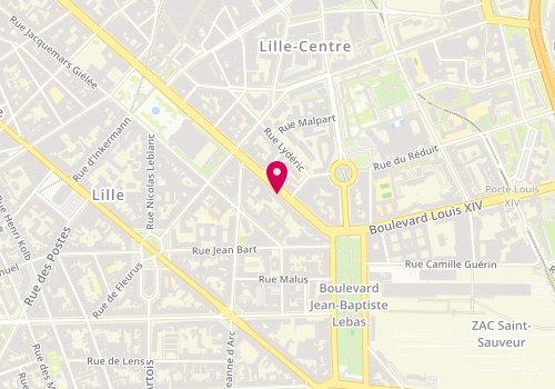 Plan de Etude Lancelin, Notaires, 120 Boulevard de la Liberté, 59000 Lille